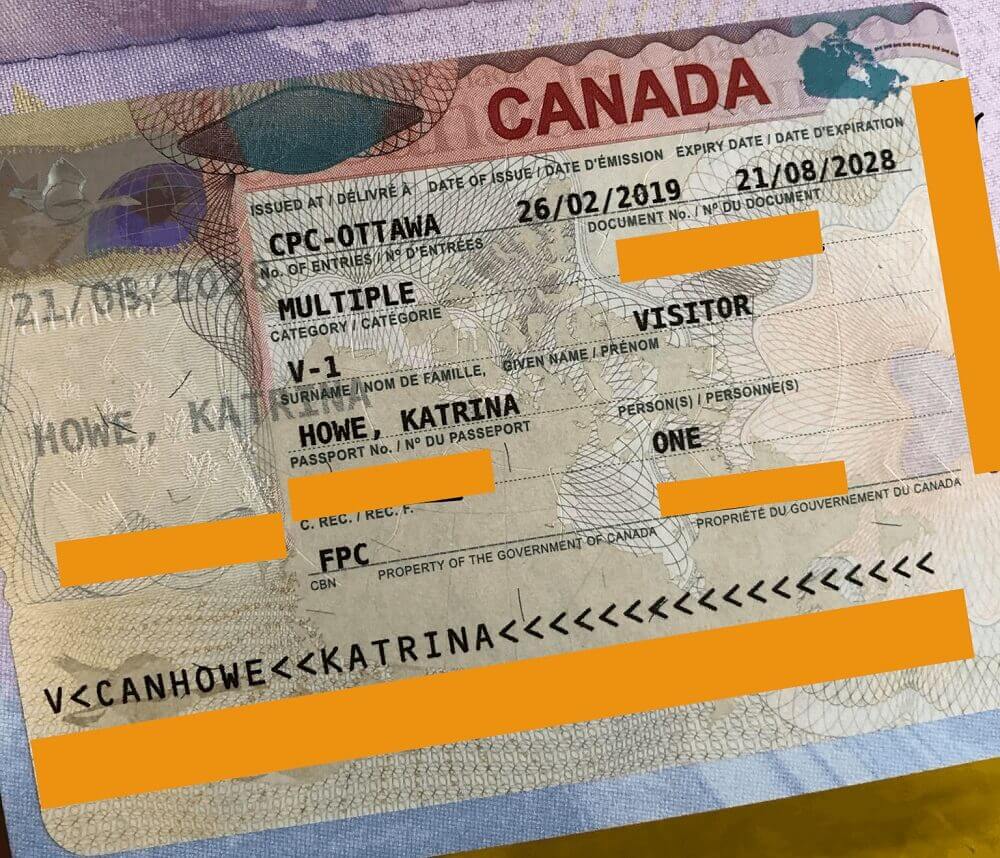 visa canada 10 năm